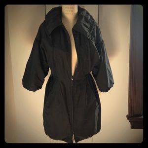 Vince stand collar anorak jacket